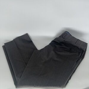 Ted‎ Baker London Haze Trousers 40R Gray 100% Wool Dress Pants